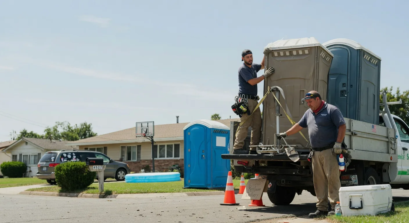 Porta Potty Rental in Roodhouse, IL near me